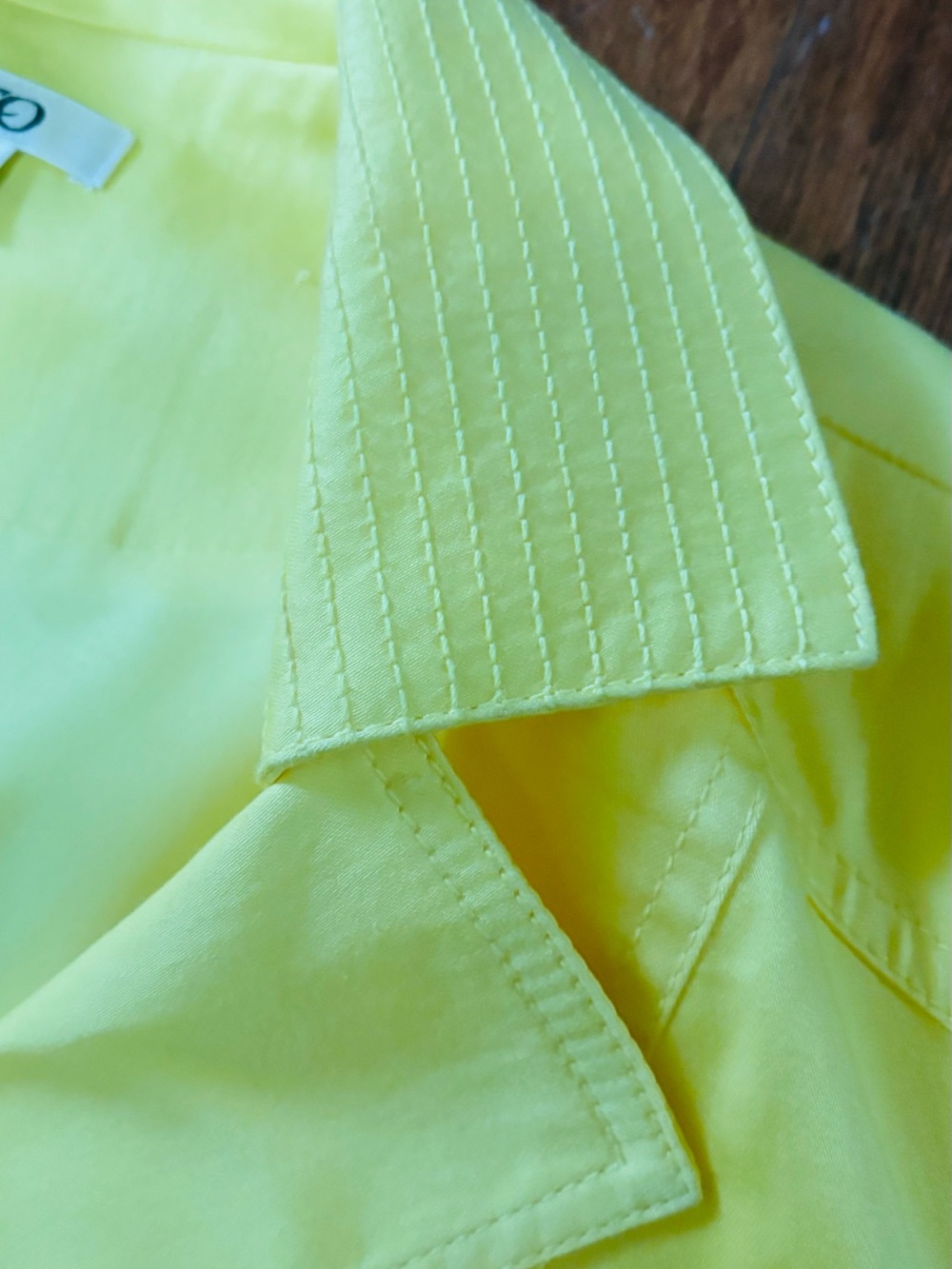 Cato Yellow Double-Breasted Blazer and capris pants NWOT Size L, Pants Size 8 - Picture 4 of 10